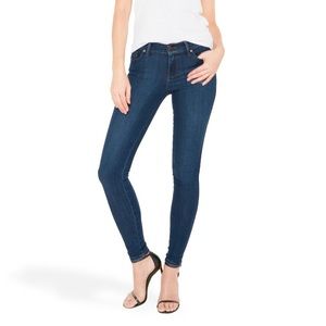 Mott & Bow mid rise skinny medium blue size 26